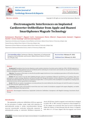 Обложка PDF-документа - Электромагнитные помехи от технологии MagSafe смартфонов на имплантируемых кардиовертерах-дефибрилляторах
